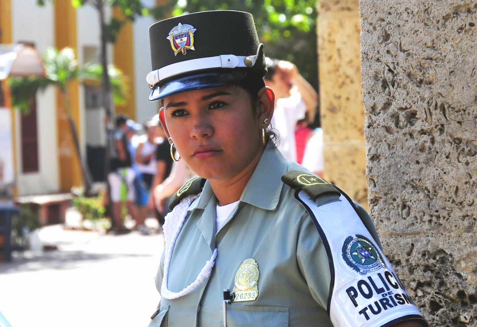 Policía Turística - Cartagena (Kolumbien)