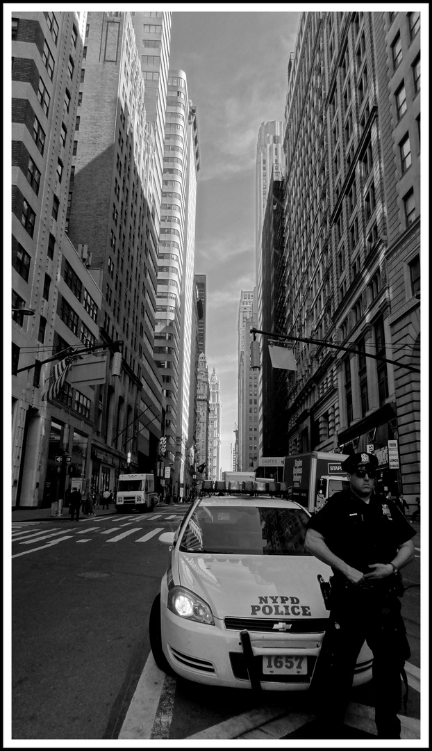 Policier à Wall-Street