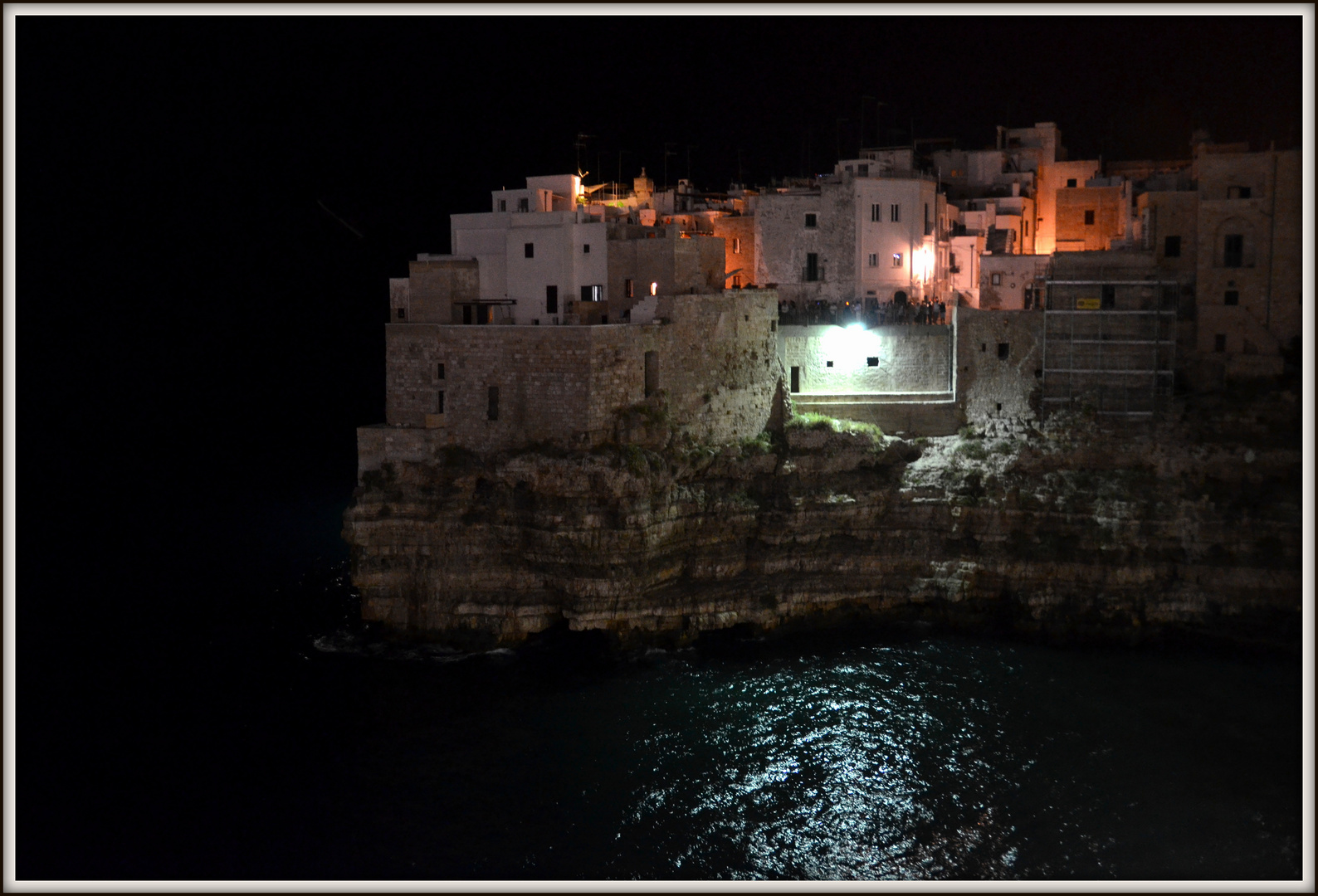 Polignano a mare by night