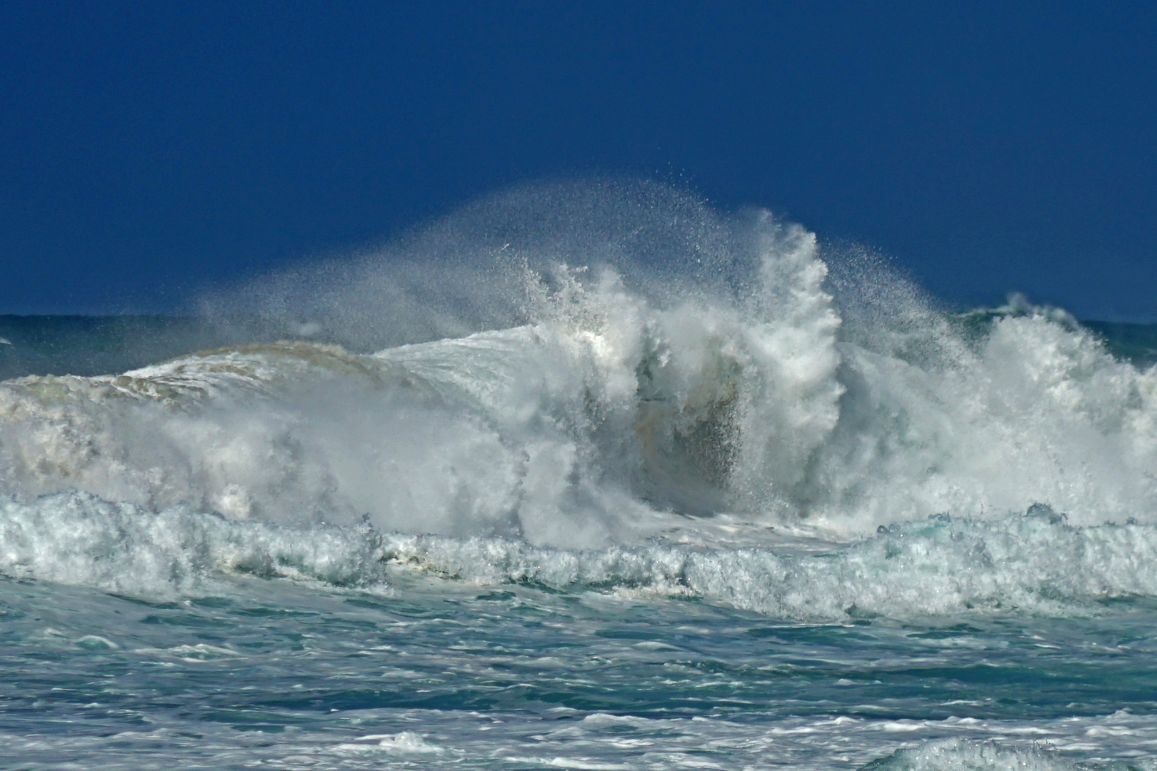 Polihale Beach kann auch so