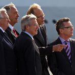 Politprominenz bei der Eröffnung der Sail 2010 in Bremerhaven