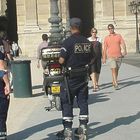 Polizei auf Rollerblaths