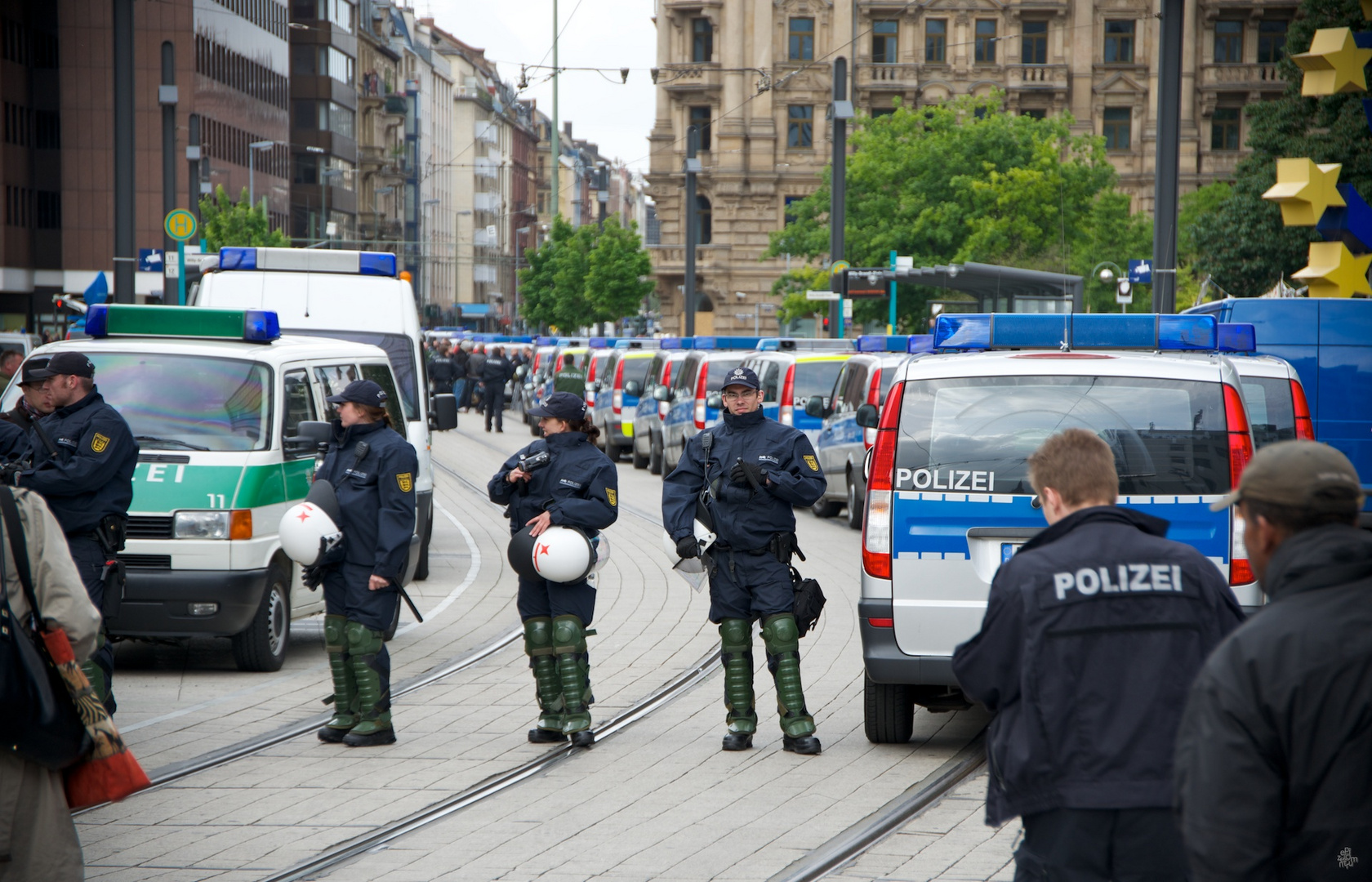 Polizei bei Occupy