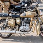 Polizei Delhi fährt Royal Enfield