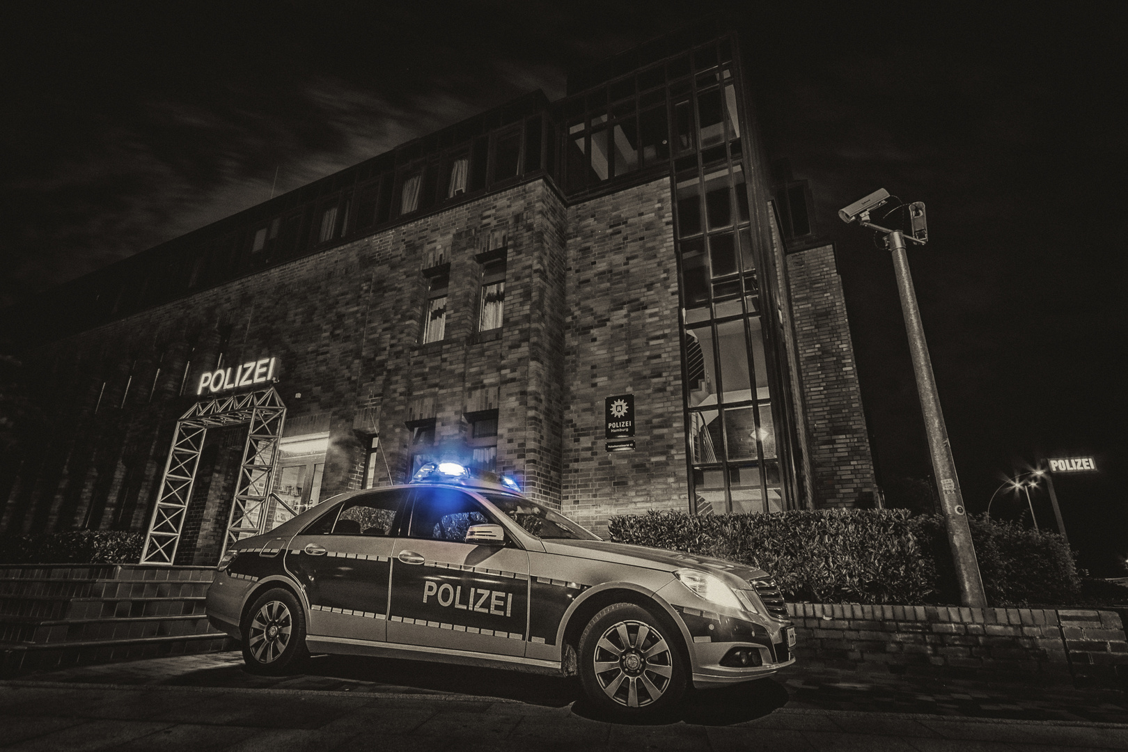 Polizei Hamburg @ Night