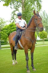 Polizei hoch zu Ross.