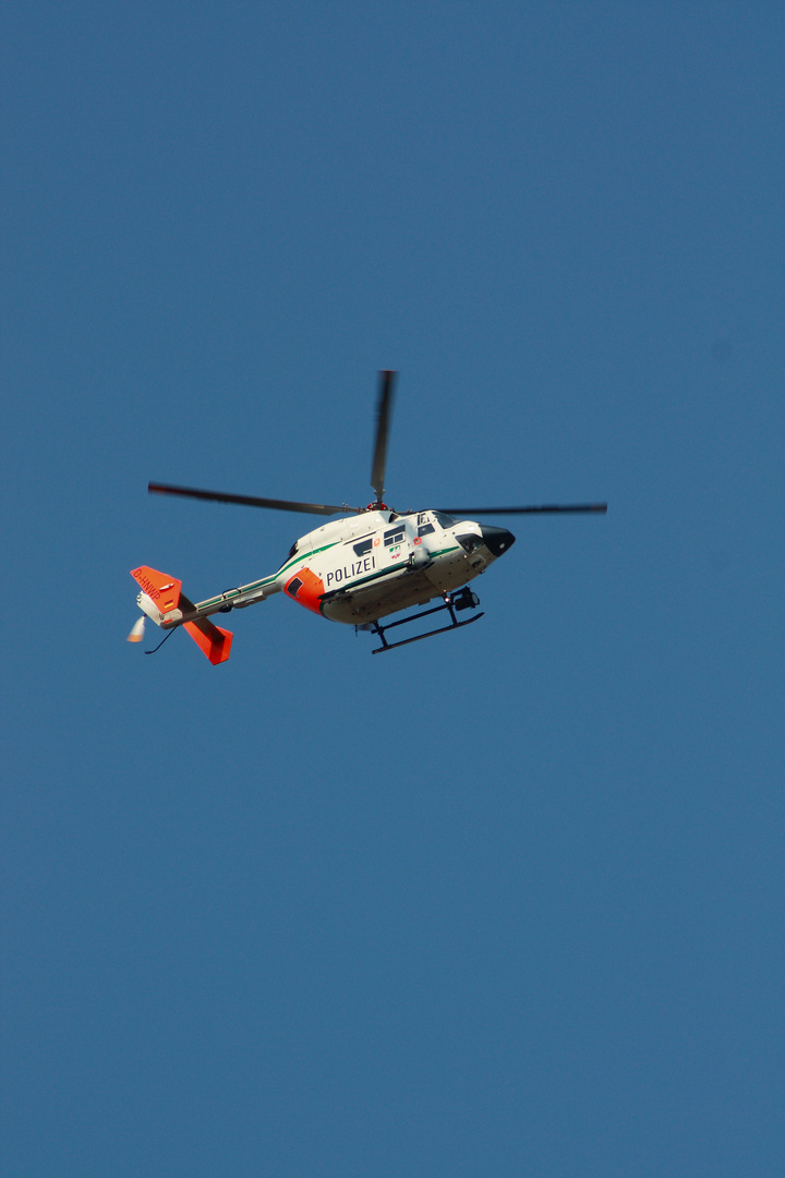 Polizei Hubschrauber Dortmund