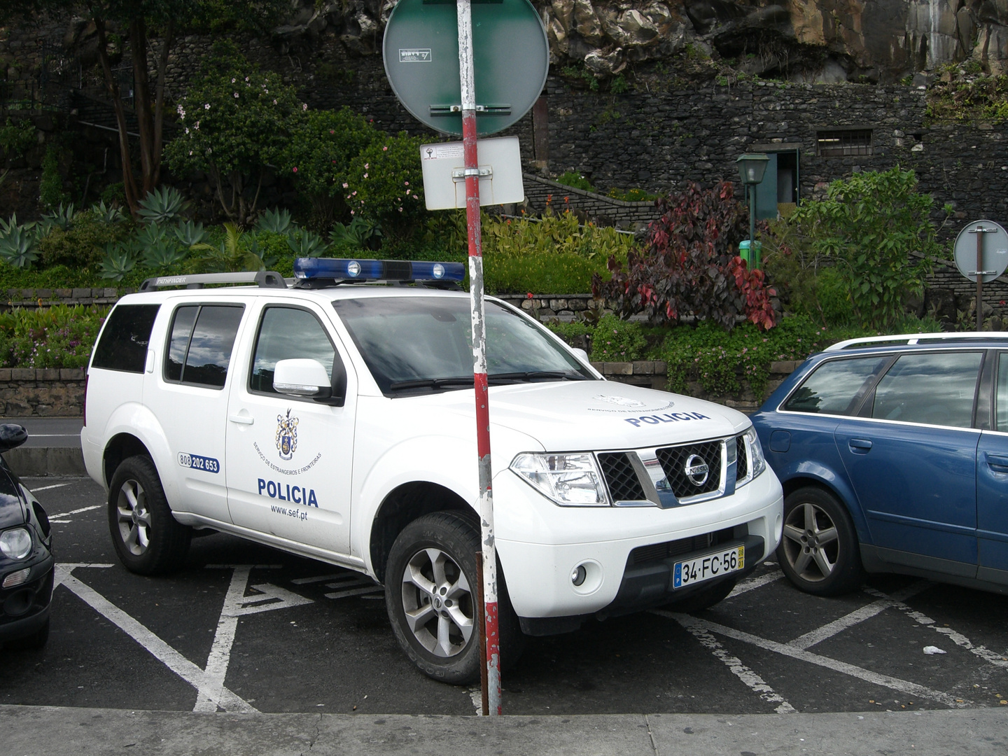 Polizei Madeira (Funchal) vor dem Unwetter 2010 (3)