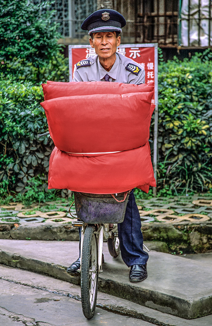 Polizei mit Airbag