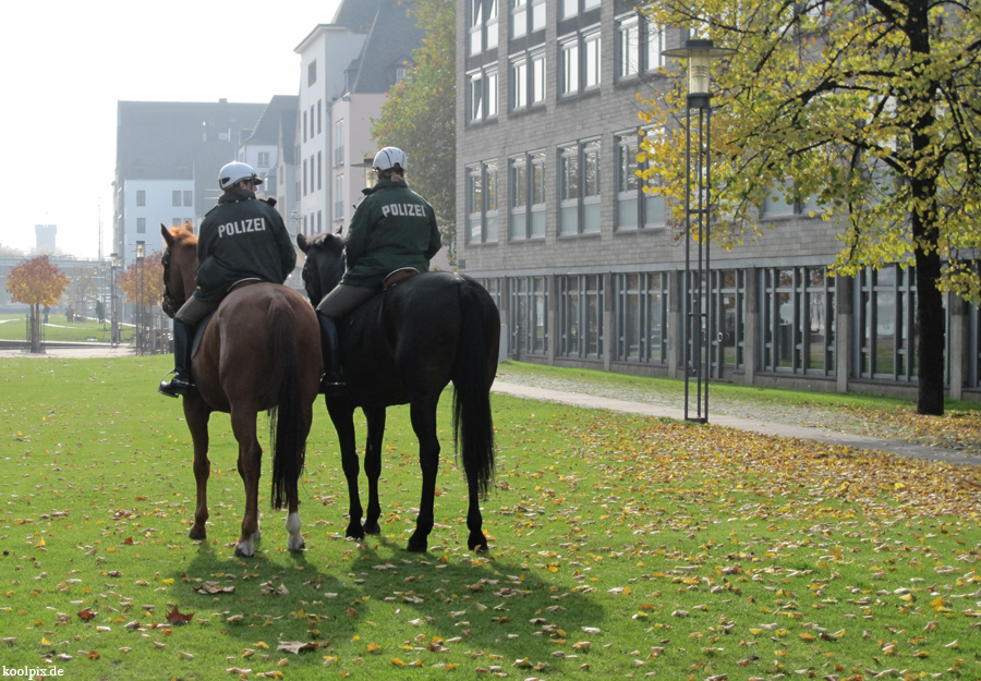 Polizei mit wenig PS