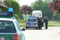 Polizei sichert Tatort