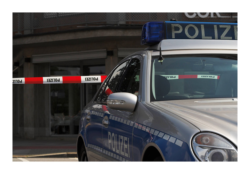 Polizeiauto-Detail