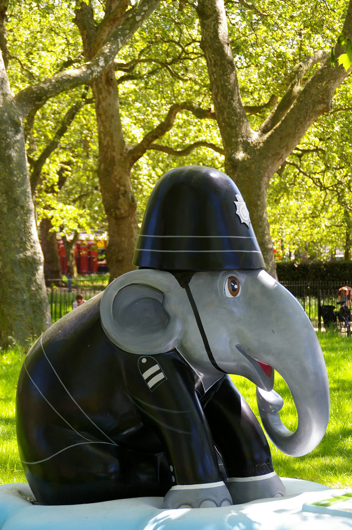 Polizeielefant