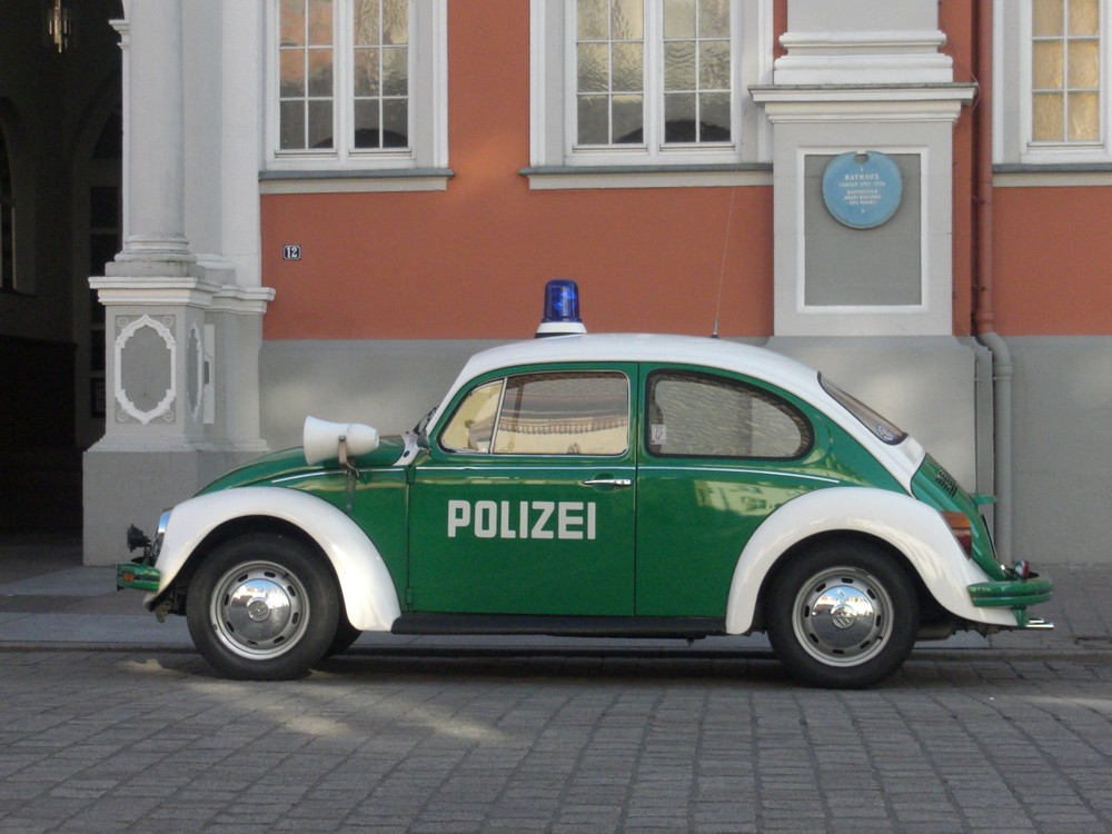 Polizeifahrzeug "Käfer" in Speyer