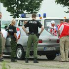 Polizeikontrolle vor WM-Spiel in Hannover - A2