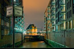 Polizeiwache in der Speicherstadt