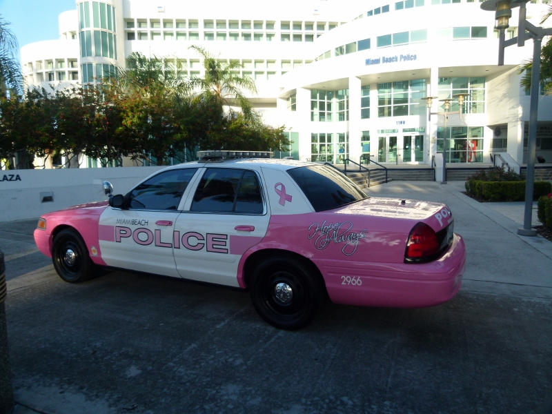 Polizeiwagen in Miami