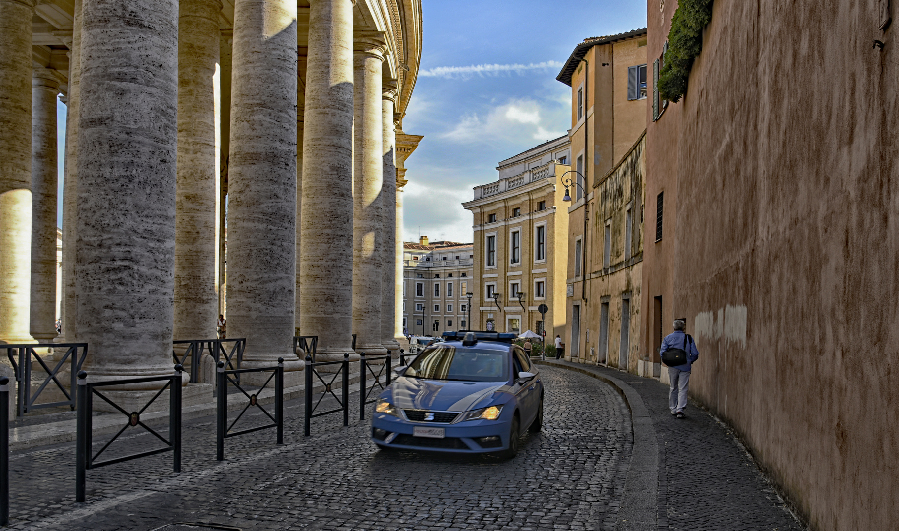 Polizia al vaticano  - Roma  -