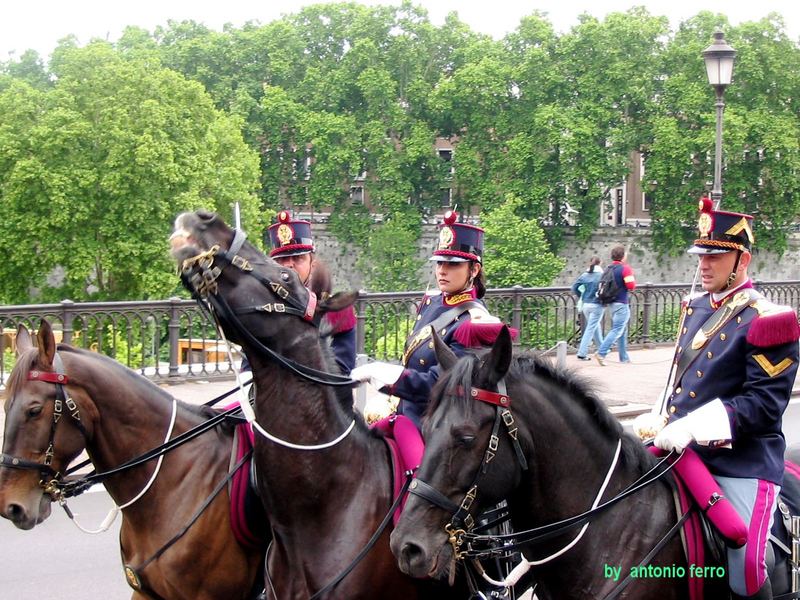 Poliziotti a cavallo