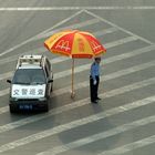 Polizist in China