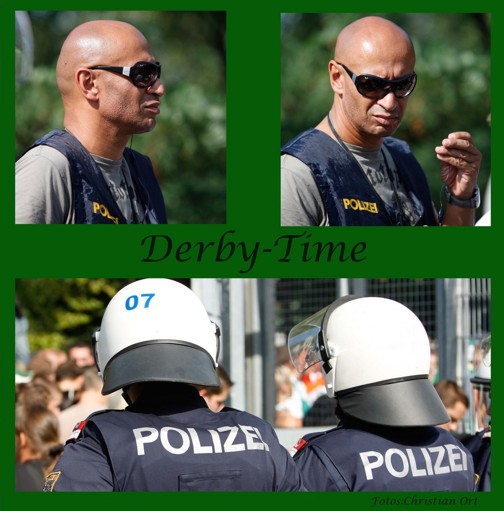 Polizist oder doch Vin Diesel??