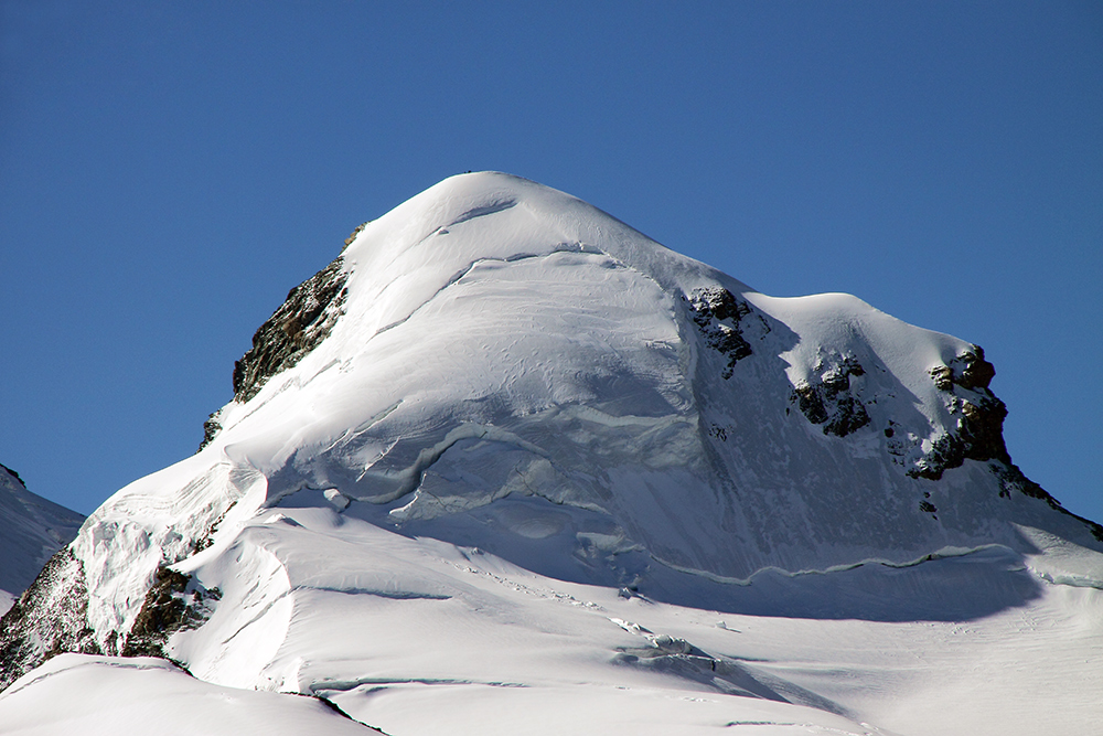 Pollux 4092m hoch mal mit ganz anderer Brennweite und ohne seinen höheren Zwillingsbruder Castor