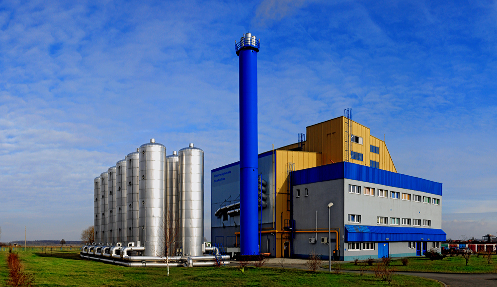 Polnische Industrieanlage