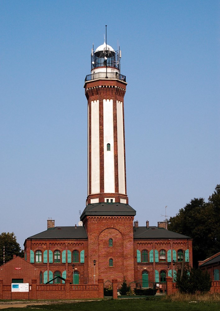 polnischer Leuchtturm bei Rewal