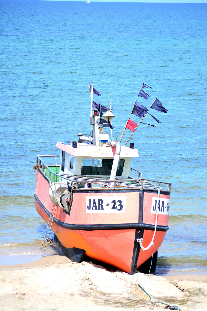 Polnisches Fischerboot