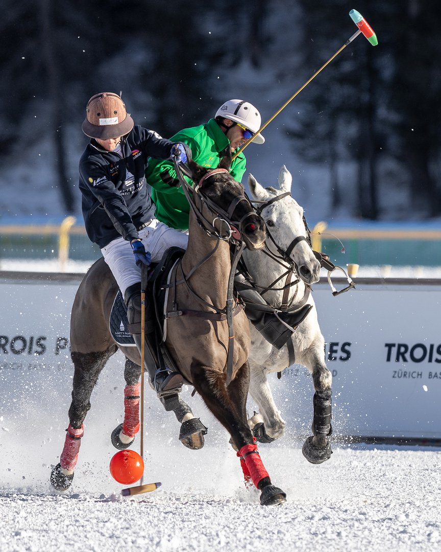 Polo on Snow Action