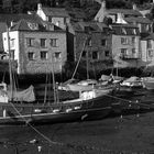 Polperro, Cornwall (B&W)