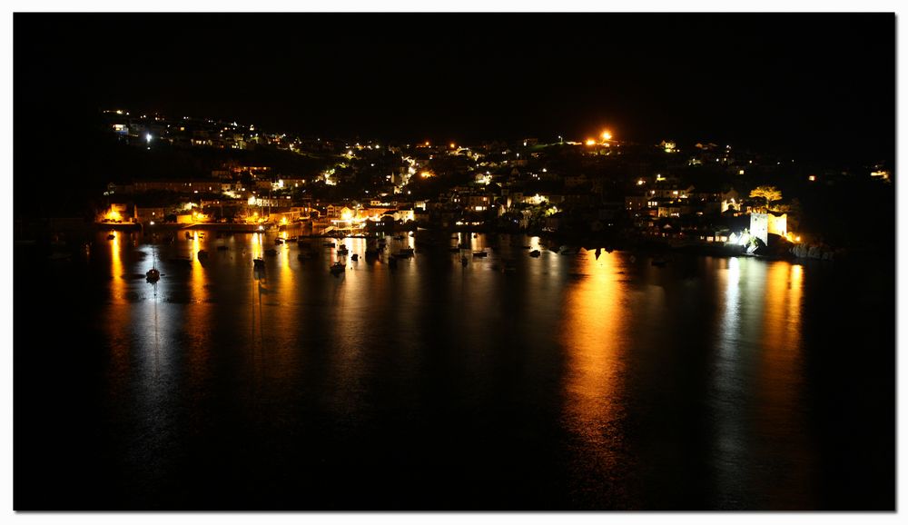 Polruan  //  Fowey . . . . . . . . .  at night