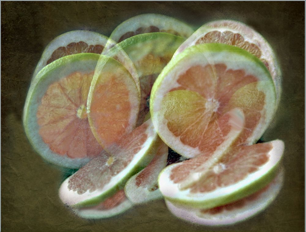 Pomelo Scheiben