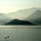 Pomeriggio d'inverno sul lago di Como