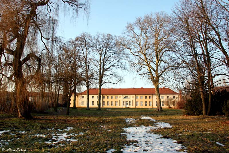 pomeriggio nel parco del castello di Paretz