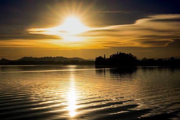 Pomeriggio sul lago.