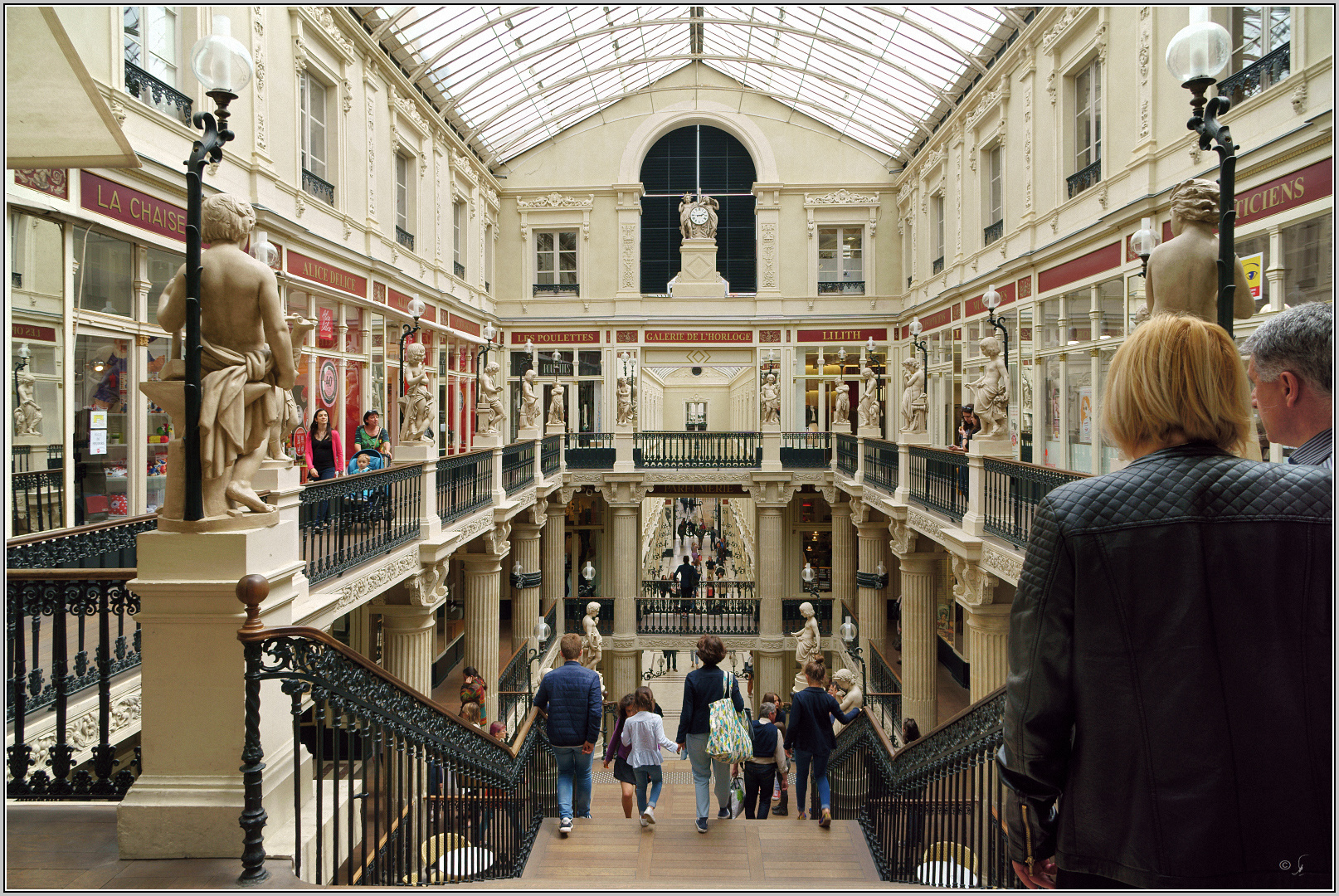  Pommeraye Passage in Nantes.