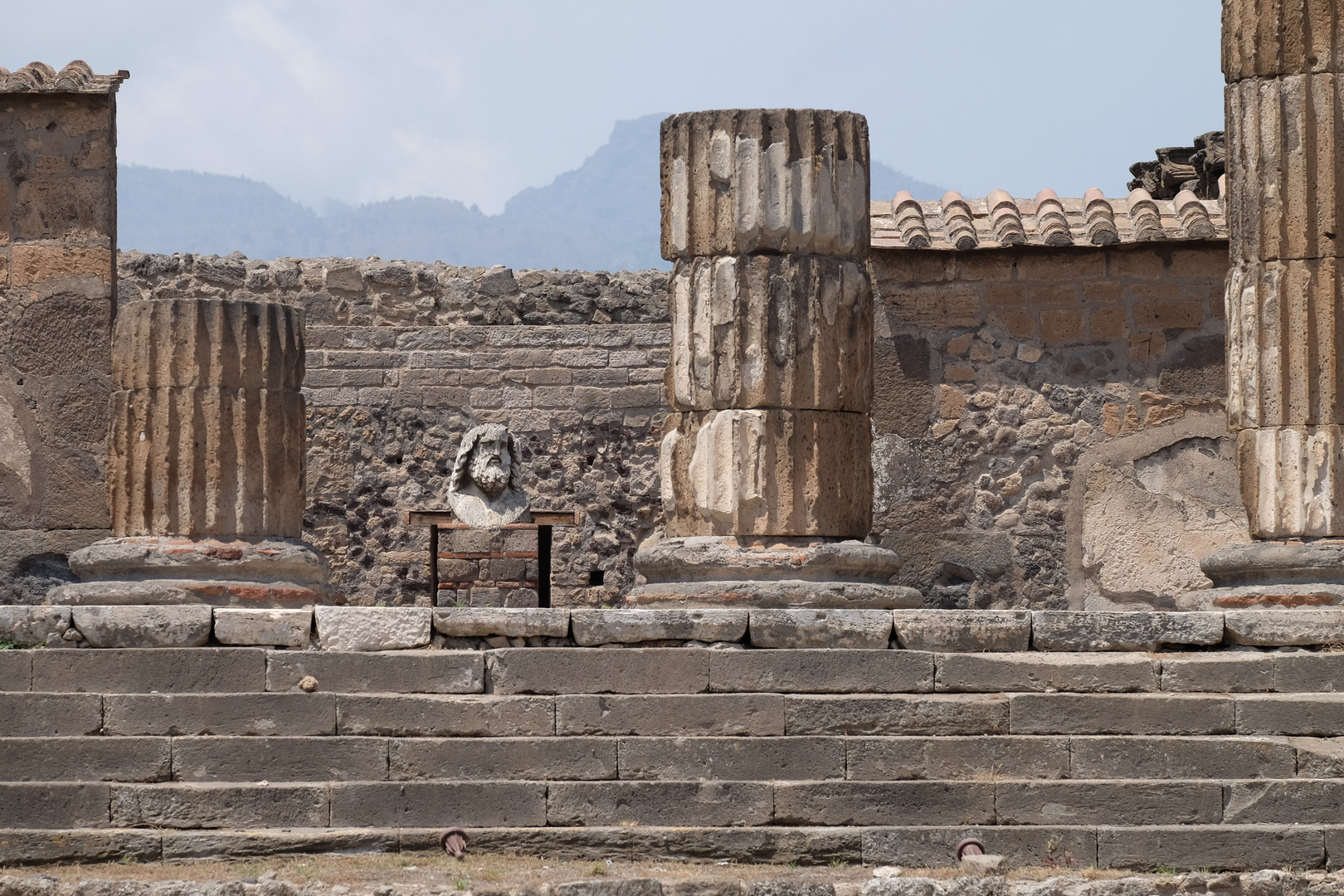 Pompei - testa di Giove