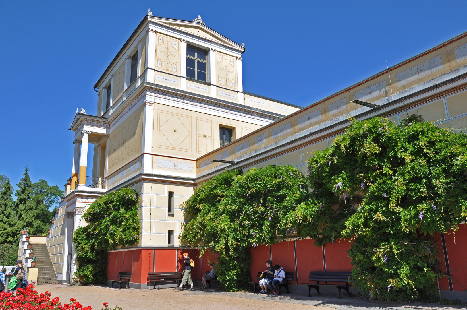 Pompejanum - Außenansicht