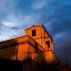 Pompejanum in der Abenddämmerung 