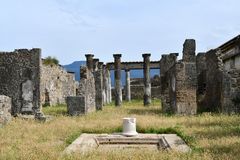 Pompeji, am Haus des Fauns