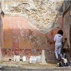  Pompeji - Archäologin