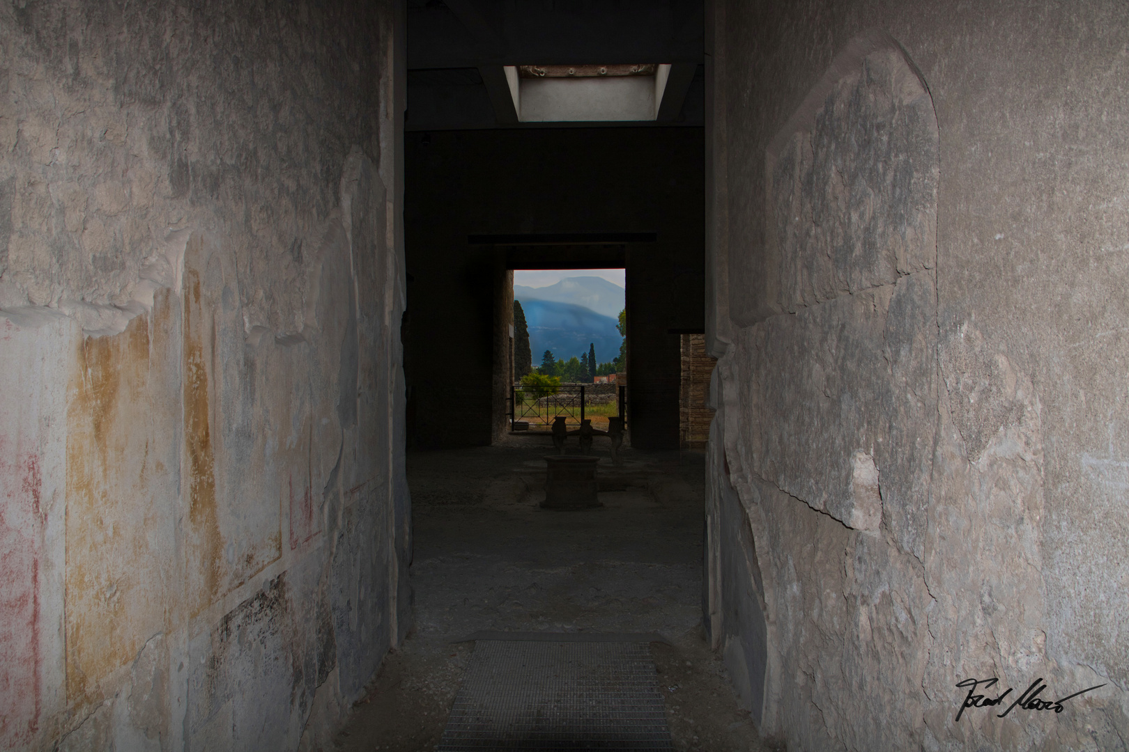 Pompeji: Haus mit Blick auf seinen Schicksalsberg