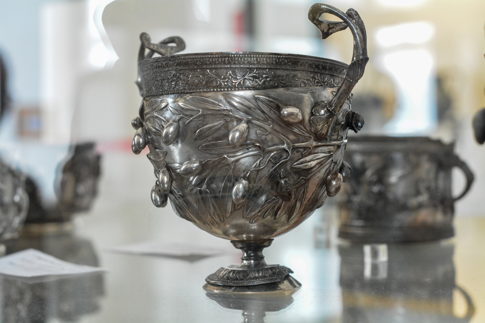 Pompeji - Silberpokal aus dem Haus des Menander