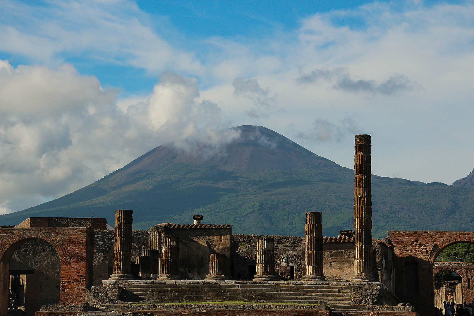 Pompeji vor dem Vesuv