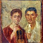 Pompeji - Wandgemälde eines Paares
