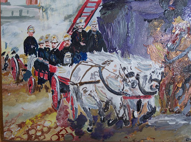 Pompiers de Paris vers 1850
