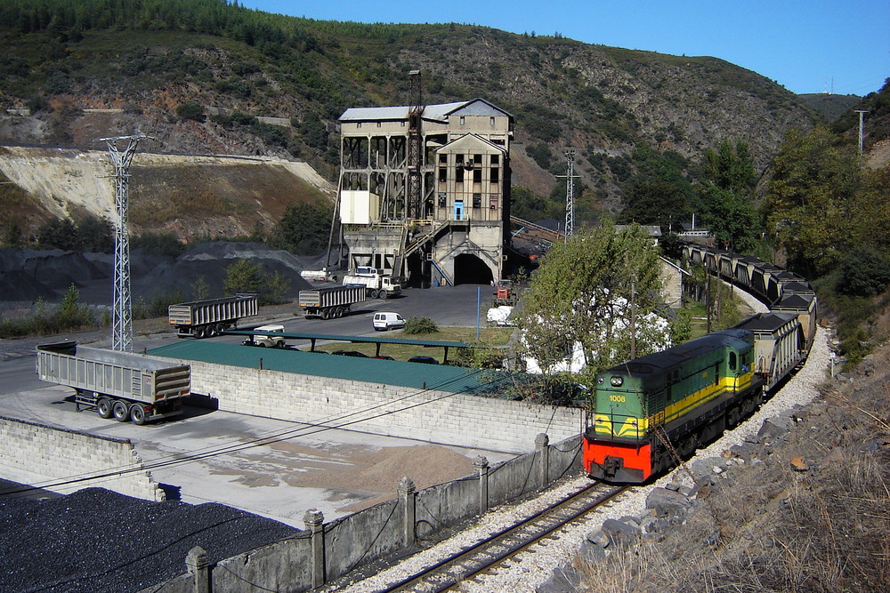 Ponferrada - Villablino railway Northern Spain