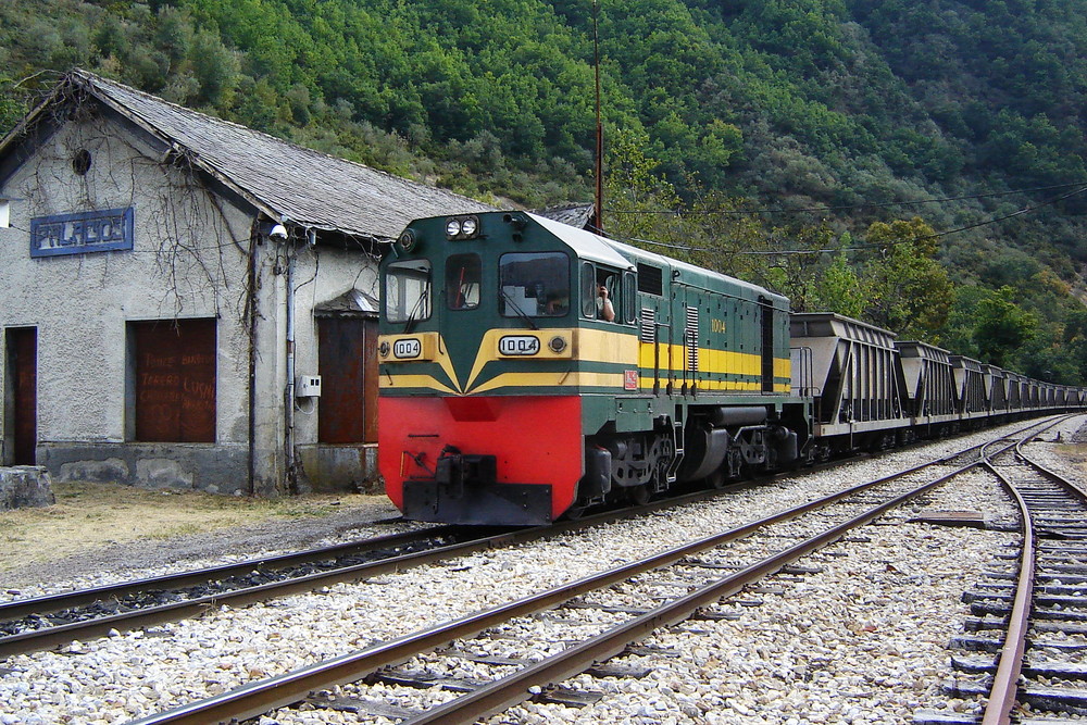 Ponferrada - Villablino railway; Northern Spain.