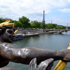 Pont Alexandre III und Eiffelturm